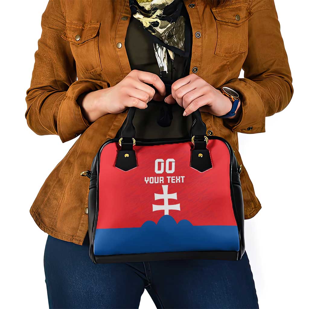 Custom Slovakia Football Shoulder Handbag Come On Sokoli
