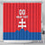 Custom Slovakia Football Shower Curtain Come On Sokoli