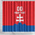 Custom Slovakia Football Shower Curtain Come On Sokoli