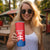 Custom Slovakia Football Skinny Tumbler Come On Sokoli