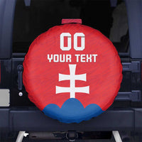 Custom Slovakia Football Spare Tire Cover Come On Sokoli