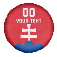 Custom Slovakia Football Spare Tire Cover Come On Sokoli