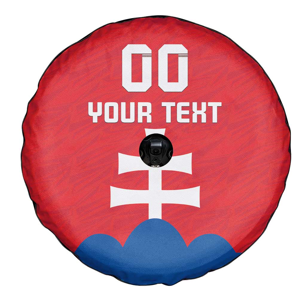 Custom Slovakia Football Spare Tire Cover Come On Sokoli