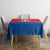 Custom Slovakia Football Tablecloth Come On Sokoli