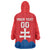 Custom Slovakia Football Wearable Blanket Hoodie Come On Sokoli
