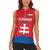 Custom Slovakia Football Women Sleeveless Polo Shirt Come On Sokoli