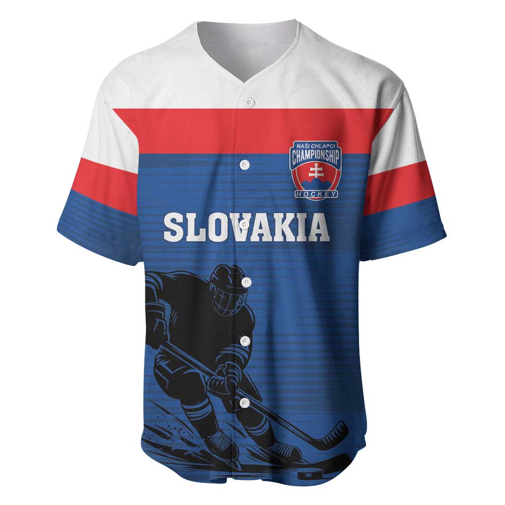Custom Slovakia Hockey Baseball Jersey Go Nasi Chlapci