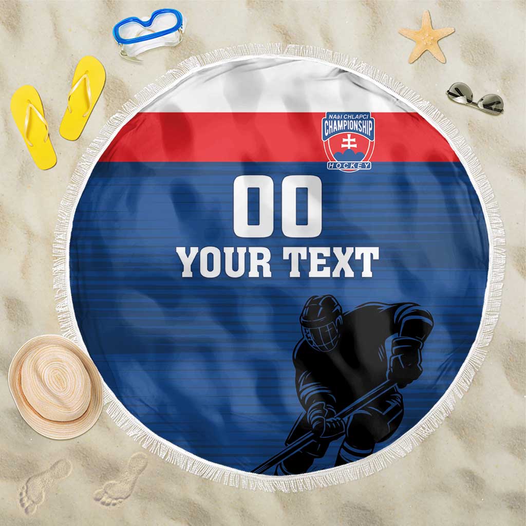 Custom Slovakia Hockey Beach Blanket Go Nasi Chlapci