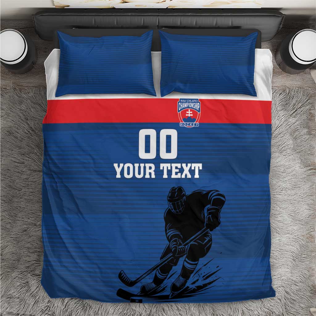 Custom Slovakia Hockey Bedding Set Go Nasi Chlapci