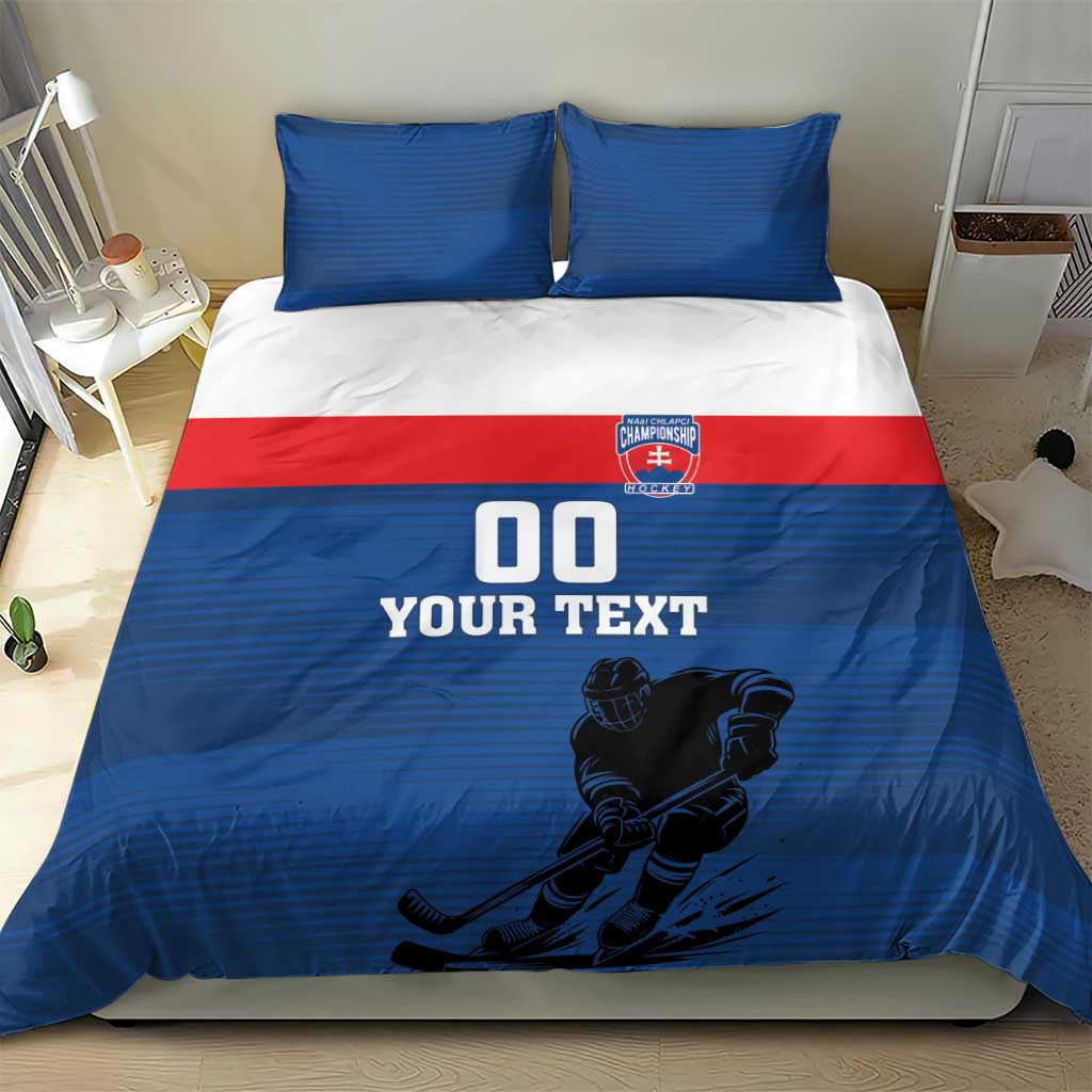 Custom Slovakia Hockey Bedding Set Go Nasi Chlapci