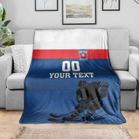 Custom Slovakia Hockey Blanket Go Nasi Chlapci