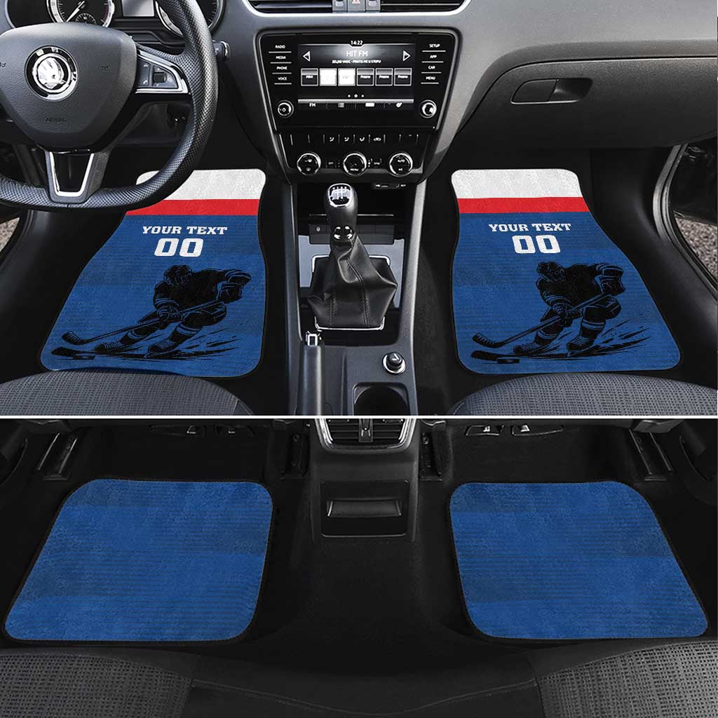 Custom Slovakia Hockey Car Mats Go Nasi Chlapci