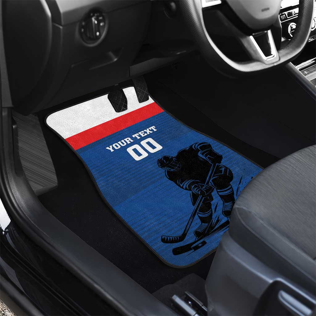 Custom Slovakia Hockey Car Mats Go Nasi Chlapci