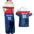 Custom Slovakia Hockey Couples Matching Off Shoulder Maxi Dress and Hawaiian Shirt Go Nasi Chlapci