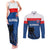 Custom Slovakia Hockey Couples Matching Tank Maxi Dress and Long Sleeve Button Shirt Go Nasi Chlapci