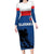 Custom Slovakia Hockey Family Matching Long Sleeve Bodycon Dress and Hawaiian Shirt Go Nasi Chlapci