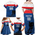 Custom Slovakia Hockey Family Matching Off Shoulder Maxi Dress and Hawaiian Shirt Go Nasi Chlapci