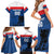 Custom Slovakia Hockey Family Matching Short Sleeve Bodycon Dress and Hawaiian Shirt Go Nasi Chlapci