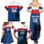 Custom Slovakia Hockey Family Matching Summer Maxi Dress and Hawaiian Shirt Go Nasi Chlapci