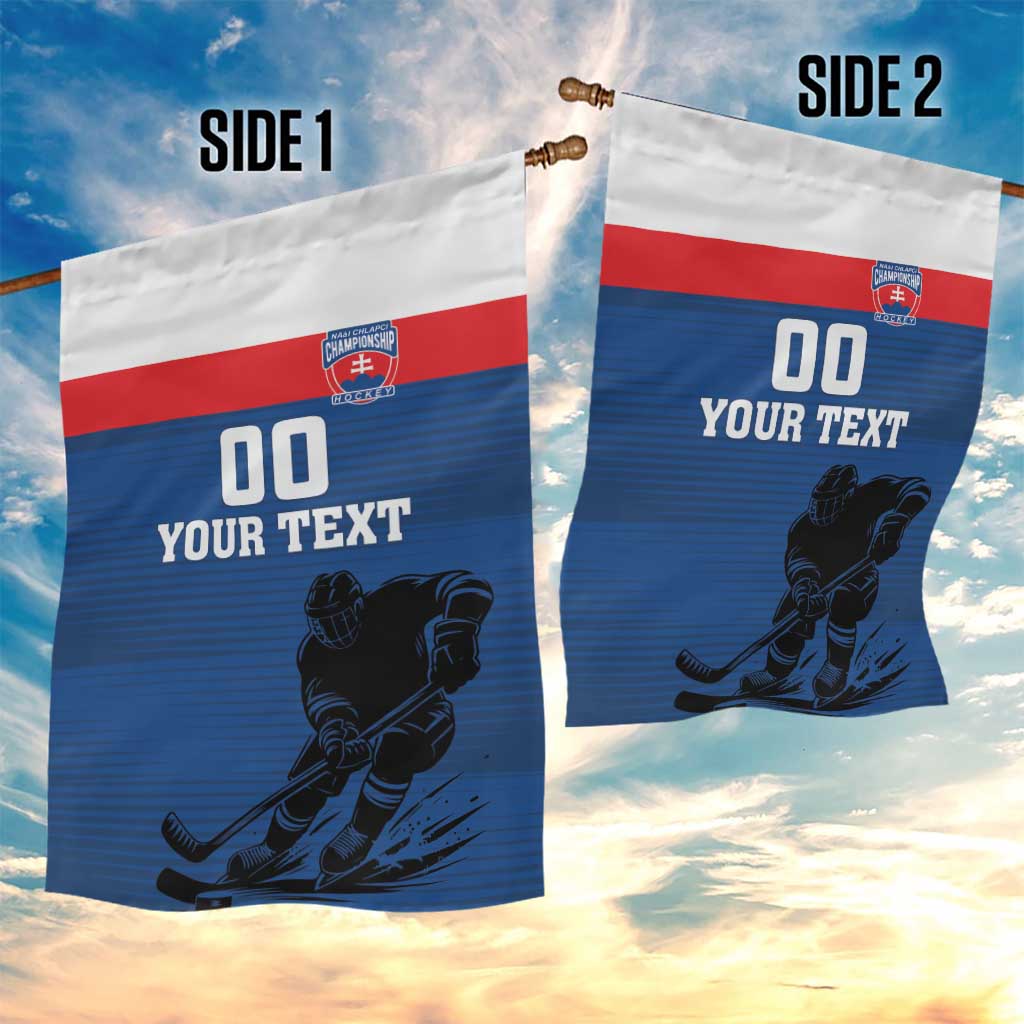 Custom Slovakia Hockey Garden Flag Go Nasi Chlapci