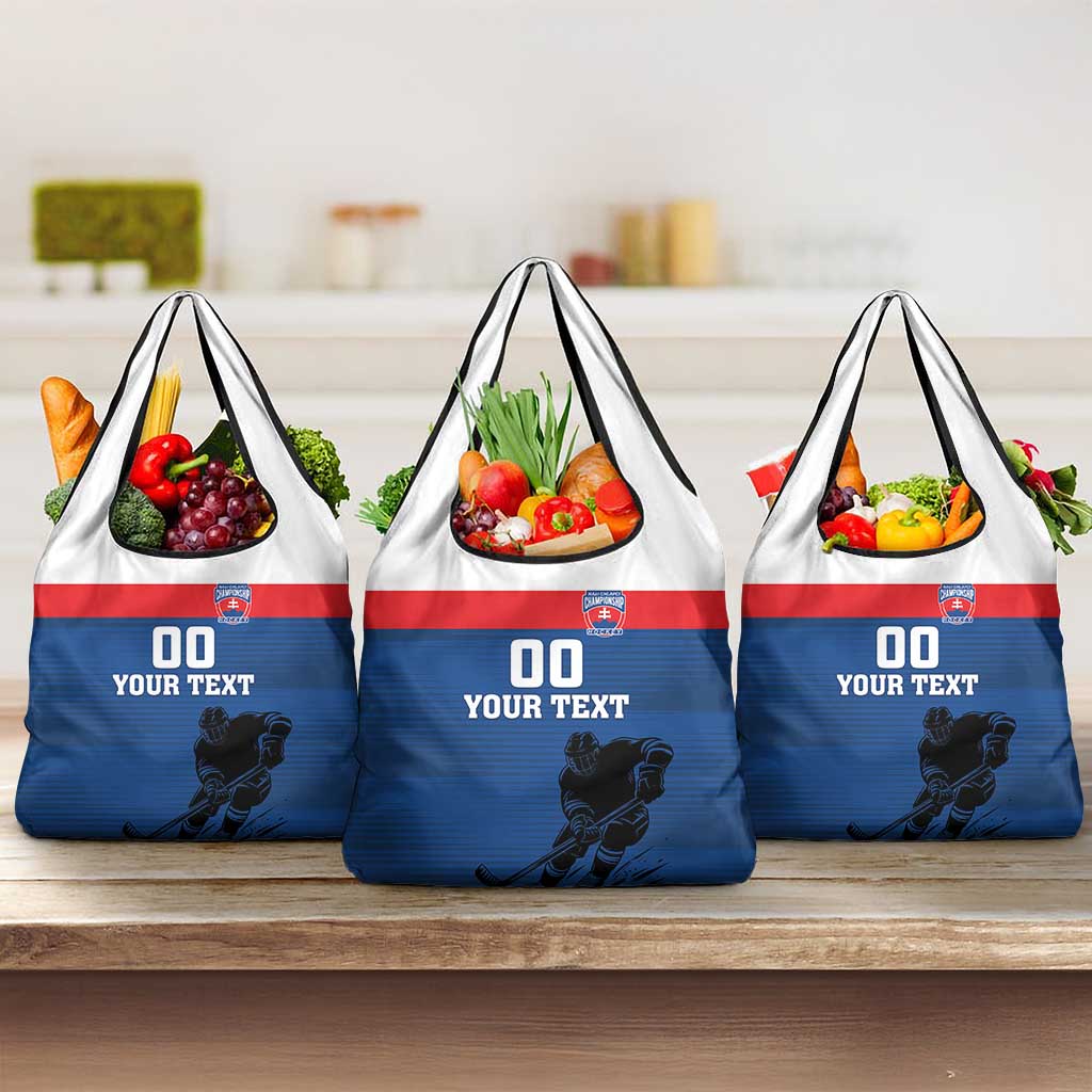 Custom Slovakia Hockey Grocery Bag Go Nasi Chlapci