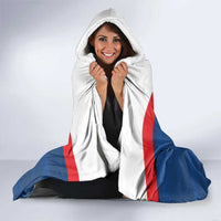 Custom Slovakia Hockey Hooded Blanket Go Nasi Chlapci