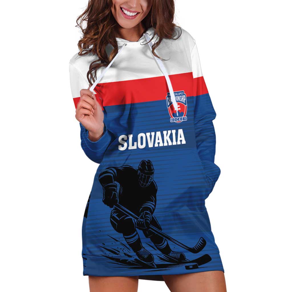 Custom Slovakia Hockey Hoodie Dress Go Nasi Chlapci