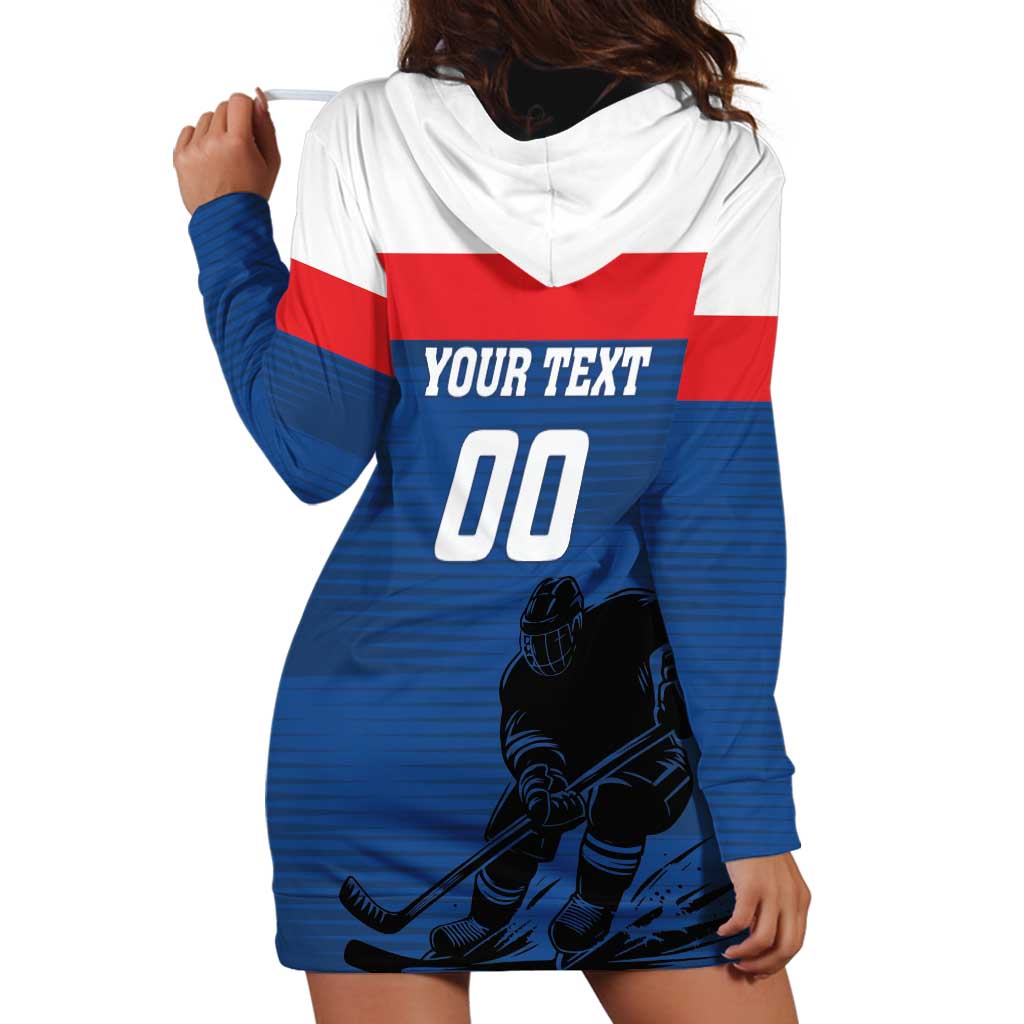 Custom Slovakia Hockey Hoodie Dress Go Nasi Chlapci