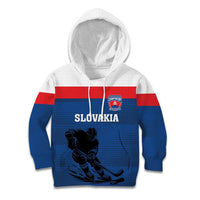 Custom Slovakia Hockey Kid Hoodie Go Nasi Chlapci
