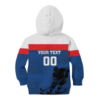 Custom Slovakia Hockey Kid Hoodie Go Nasi Chlapci