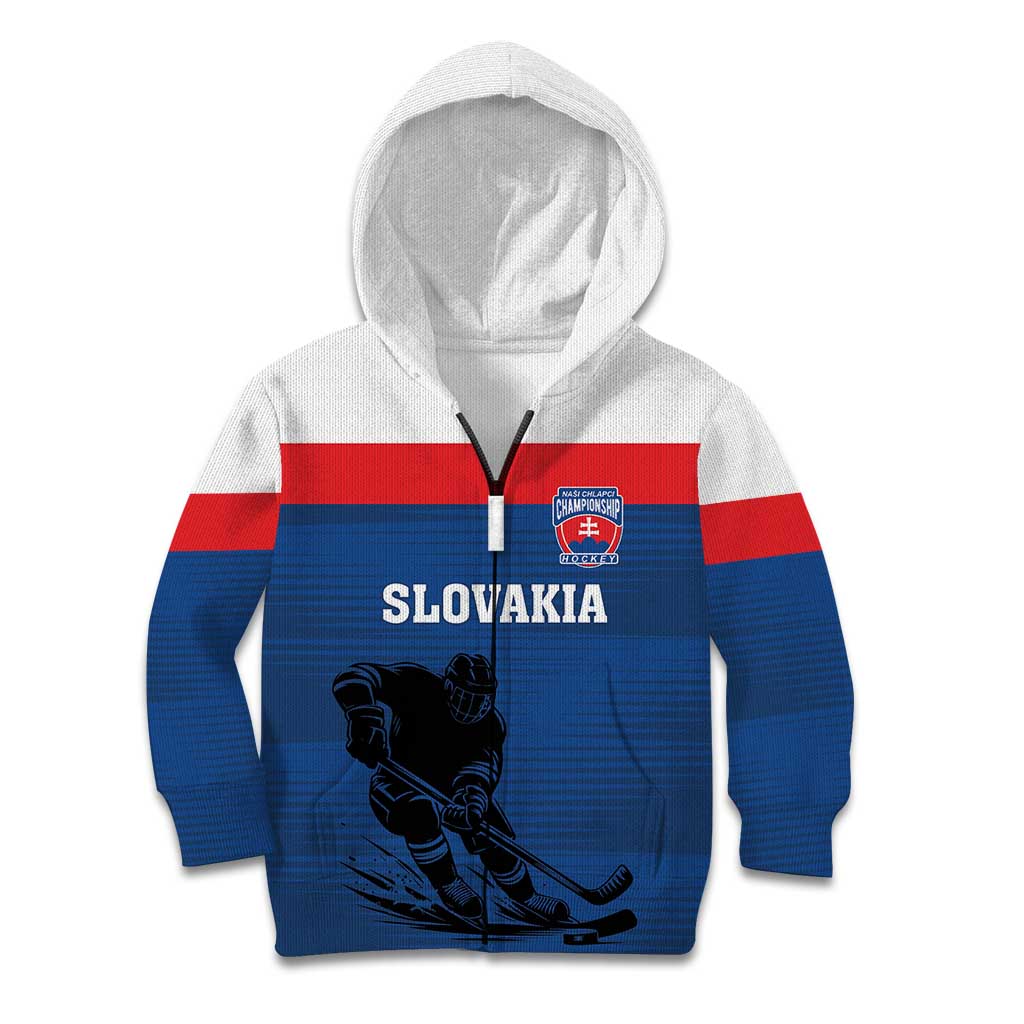 Custom Slovakia Hockey Kid Hoodie Go Nasi Chlapci