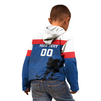Custom Slovakia Hockey Kid Hoodie Go Nasi Chlapci