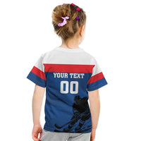 Custom Slovakia Hockey Kid T Shirt Go Nasi Chlapci