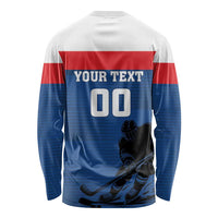 Custom Slovakia Hockey Long Sleeve Shirt Go Nasi Chlapci