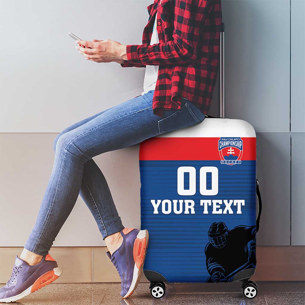 Custom Slovakia Hockey Luggage Cover Go Nasi Chlapci