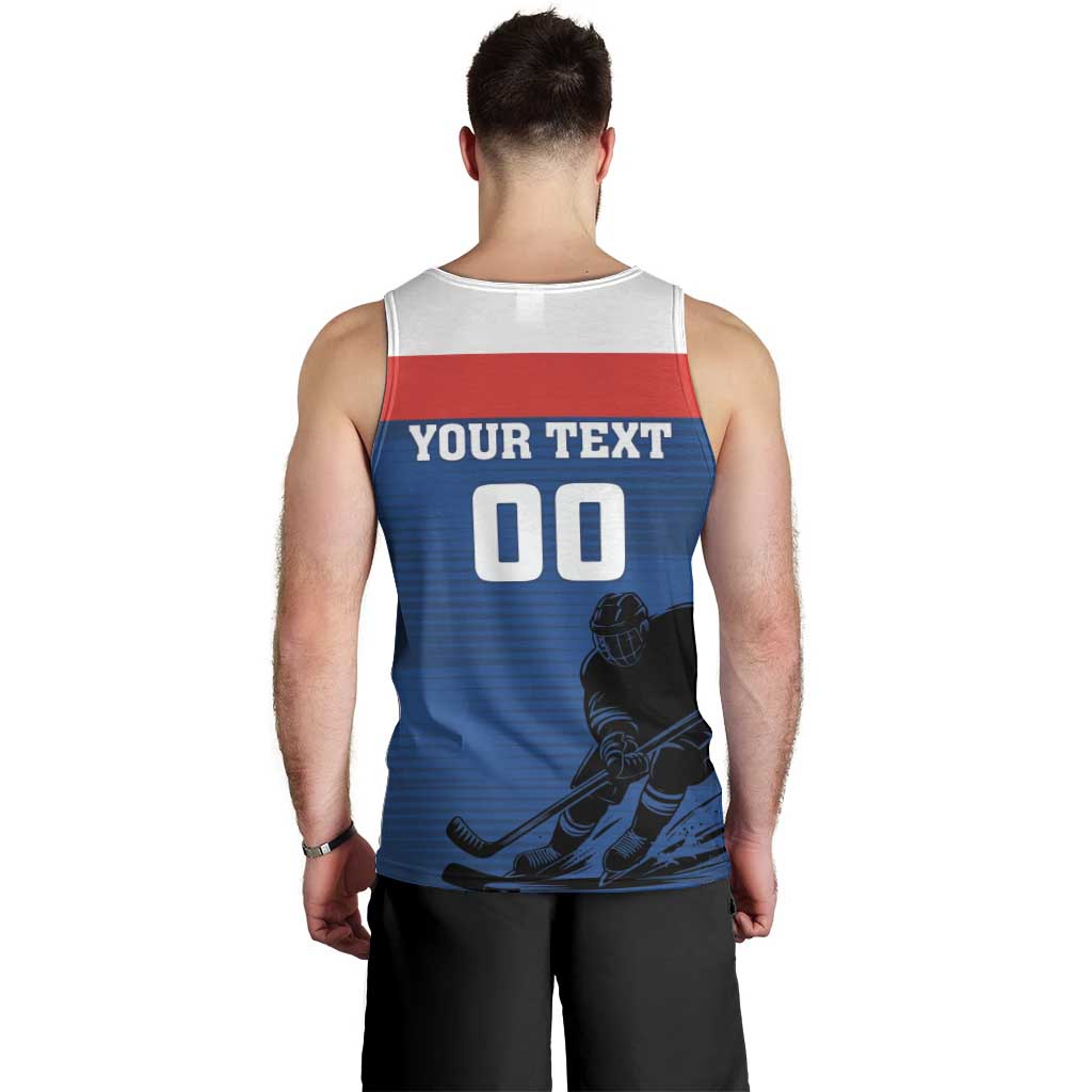 Custom Slovakia Hockey Men Tank Top Go Nasi Chlapci