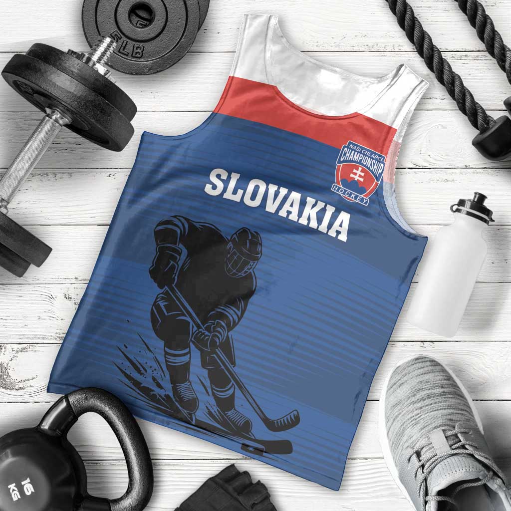 Custom Slovakia Hockey Men Tank Top Go Nasi Chlapci