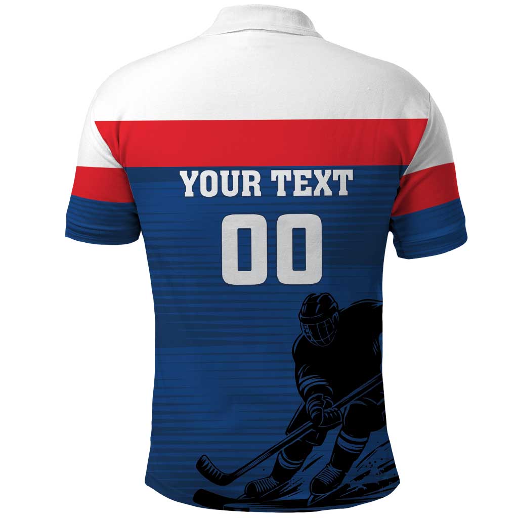 Custom Slovakia Hockey Polo Shirt Go Nasi Chlapci