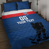 Custom Slovakia Hockey Quilt Bed Set Go Nasi Chlapci