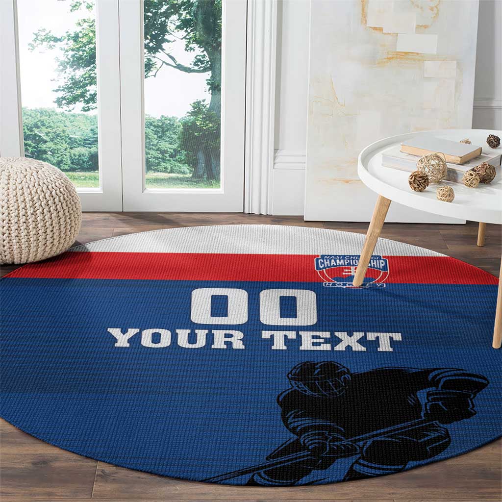 Custom Slovakia Hockey Round Carpet Go Nasi Chlapci