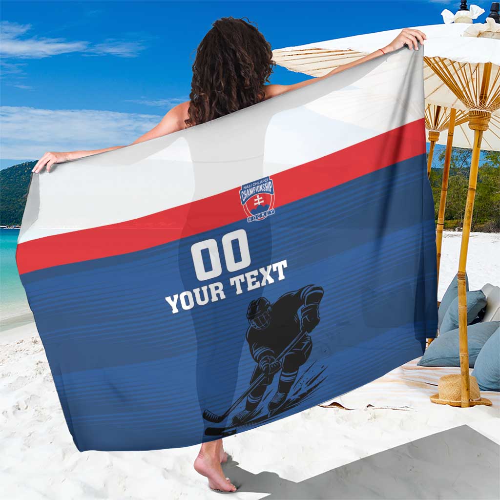Custom Slovakia Hockey Sarong Go Nasi Chlapci