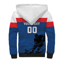 Custom Slovakia Hockey Sherpa Hoodie Go Nasi Chlapci