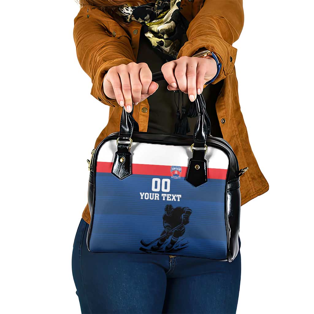 Custom Slovakia Hockey Shoulder Handbag Go Nasi Chlapci