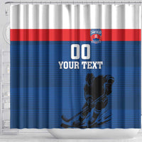 Custom Slovakia Hockey Shower Curtain Go Nasi Chlapci