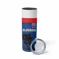 Custom Slovakia Hockey Skinny Tumbler Go Nasi Chlapci
