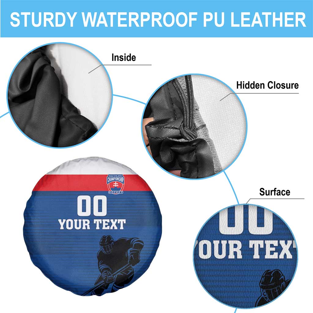 Custom Slovakia Hockey Spare Tire Cover Go Nasi Chlapci