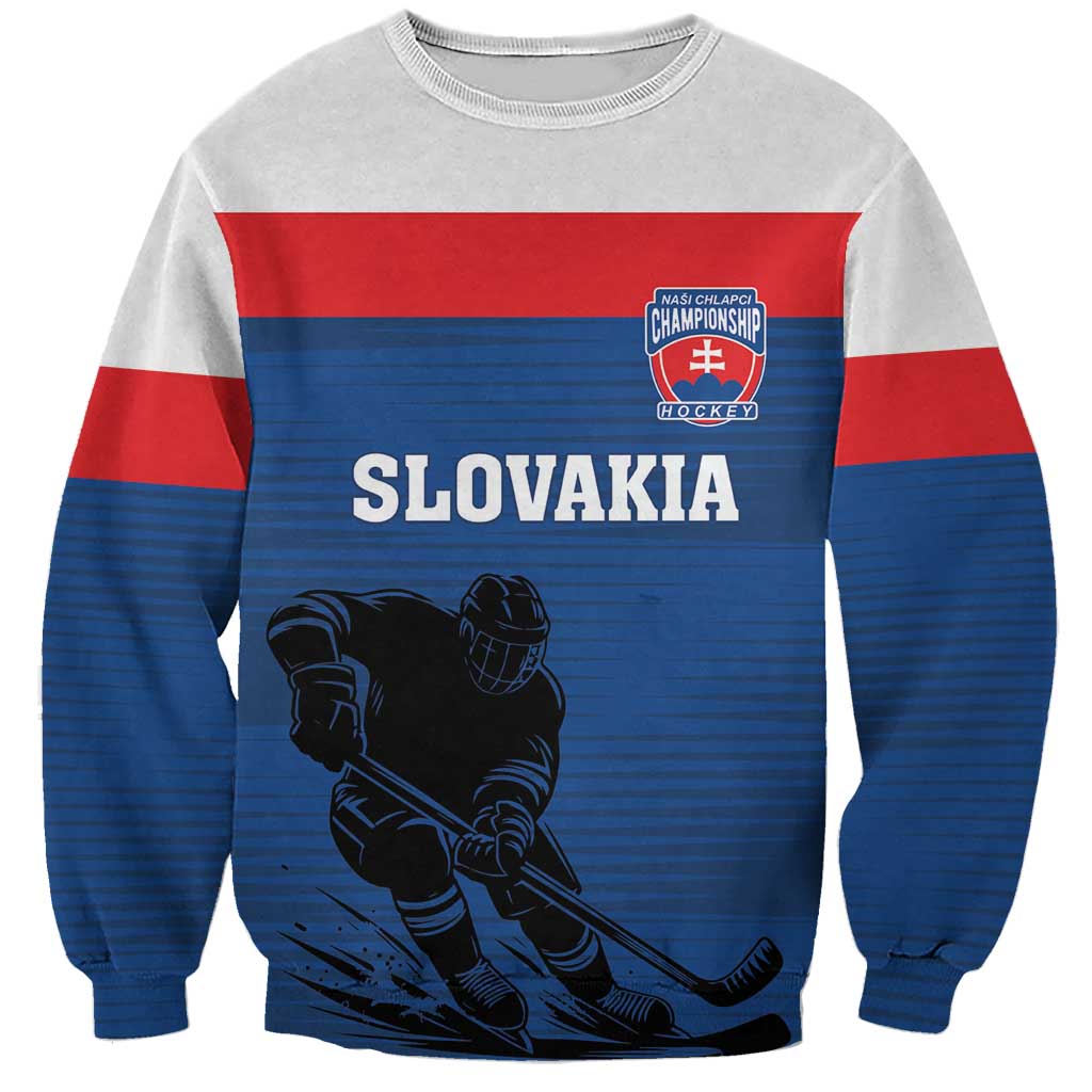 Custom Slovakia Hockey Sweatshirt Go Nasi Chlapci