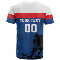 Custom Slovakia Hockey T Shirt Go Nasi Chlapci