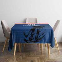 Custom Slovakia Hockey Tablecloth Go Nasi Chlapci