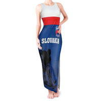 Custom Slovakia Hockey Tank Maxi Dress Go Nasi Chlapci